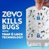 imageZevo Flying Insect Trap Refill  for The Zevo MAX ampamp Standard Indoor Fly Trap  Catch Gnats House ampamp Fruit Flies  Easy to Use  MessFree Disposal 4 Refill Cartridges2 Refill Cartridges