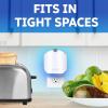 image:imageZevo Compact Flying Insect Trap Official Refill Cartridges  Fits Zevo Compact Indoor Plugin Trap Authentic Trap  Lock Technology to Catch Gnats House amp Fruit Flies 6 Official Refill Cartridges1 Device  3 Cartridges